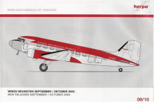 HERPA - Katal�g leteck� modely 09-10/2005