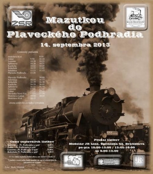 14.9.2013 - Mazutkou do Plaveck�ho Podhradia
