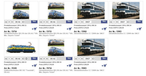 Roco novinky máj 2014