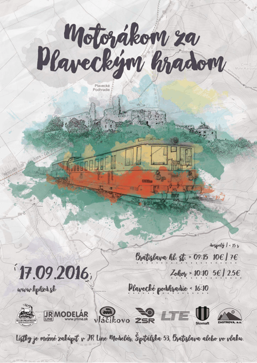 Motorákom za Plaveckým hradom 17.9.2016