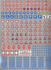 Dopravn� zna�ky* 256 Dielov