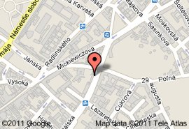 Zobraziť Špitálsku 53 na mape